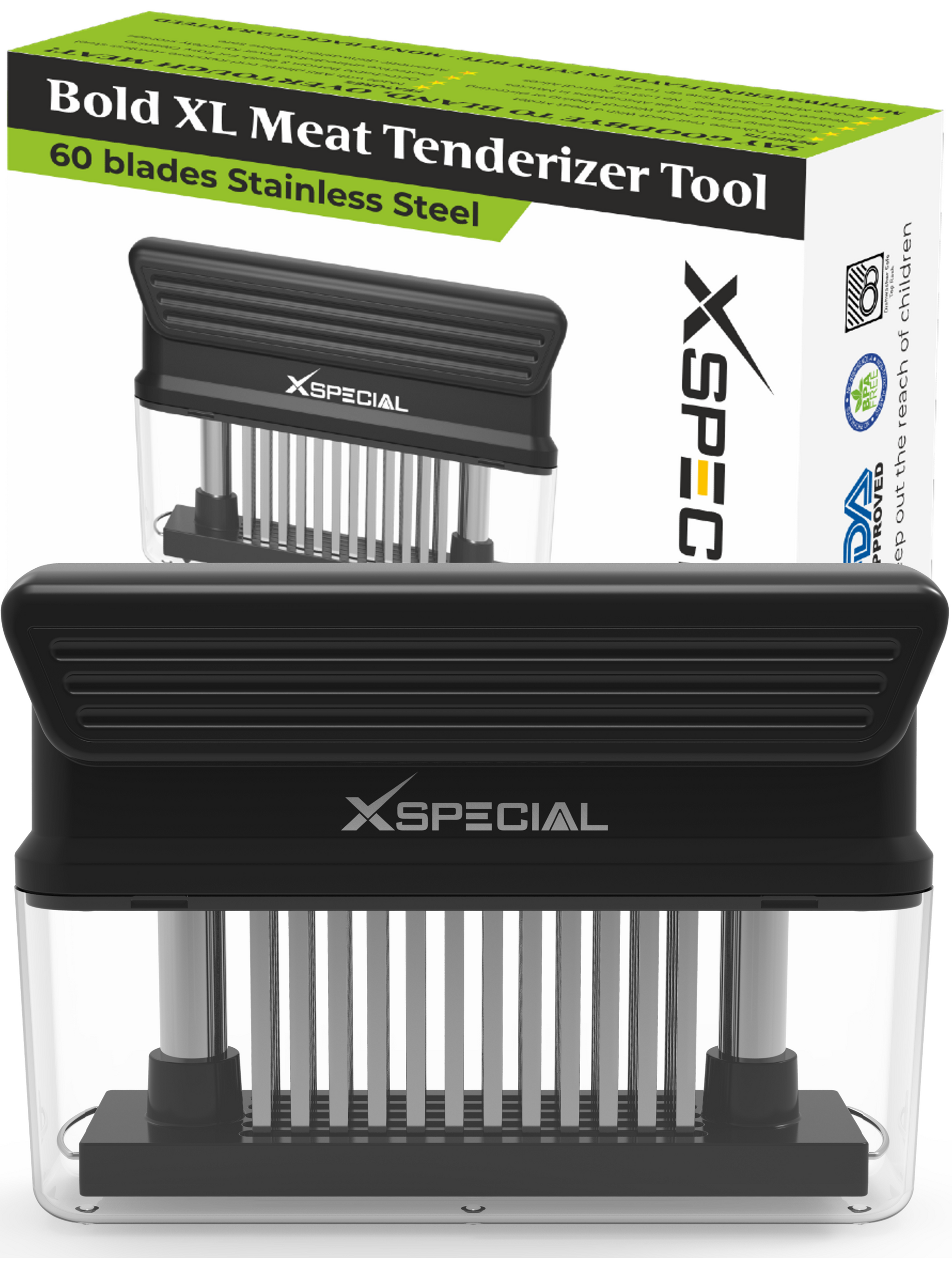 Mastering Meat Tenderizing with XSpecial's 48-Blade Beef Breaker Mastering Meat Tenderizing with XSpecial's 48-Blade Beef Breaker