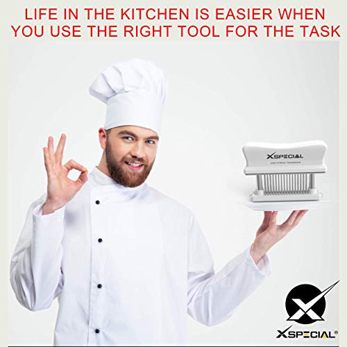 Life in the kitchen is easier when you use the XSpecial Kitchen Meat Tenderizer Tool for meat lovers.