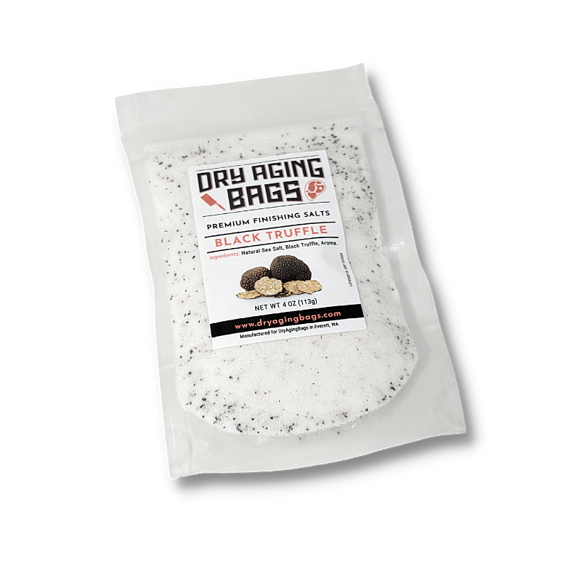A bag of Premium Salt Bundle by DryAgingBags™, perfect for foodies.