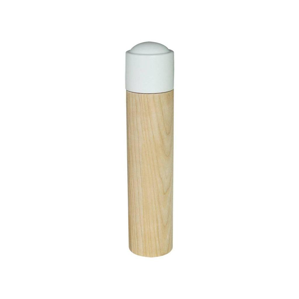 Ash wood, pepper mill, Peterson Housewares & Artwares, white lid