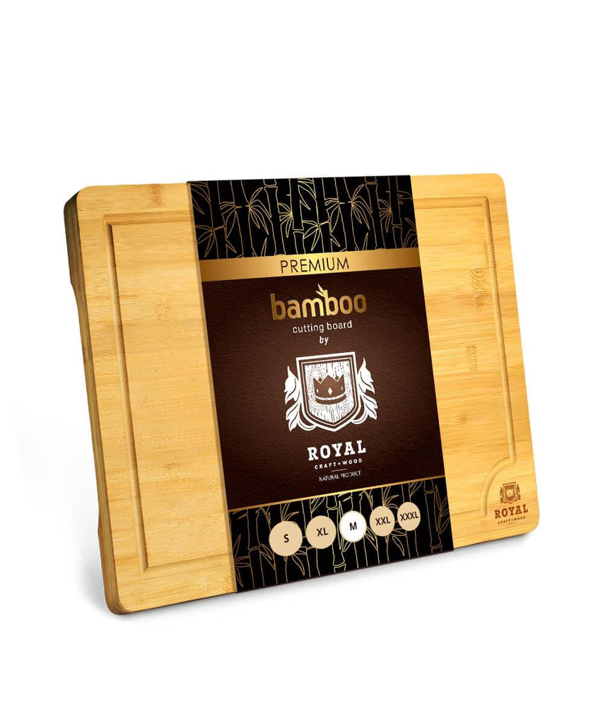 A 15x10" Fruit Cutting Board with a label on it available in the XSpecial Marketplace.