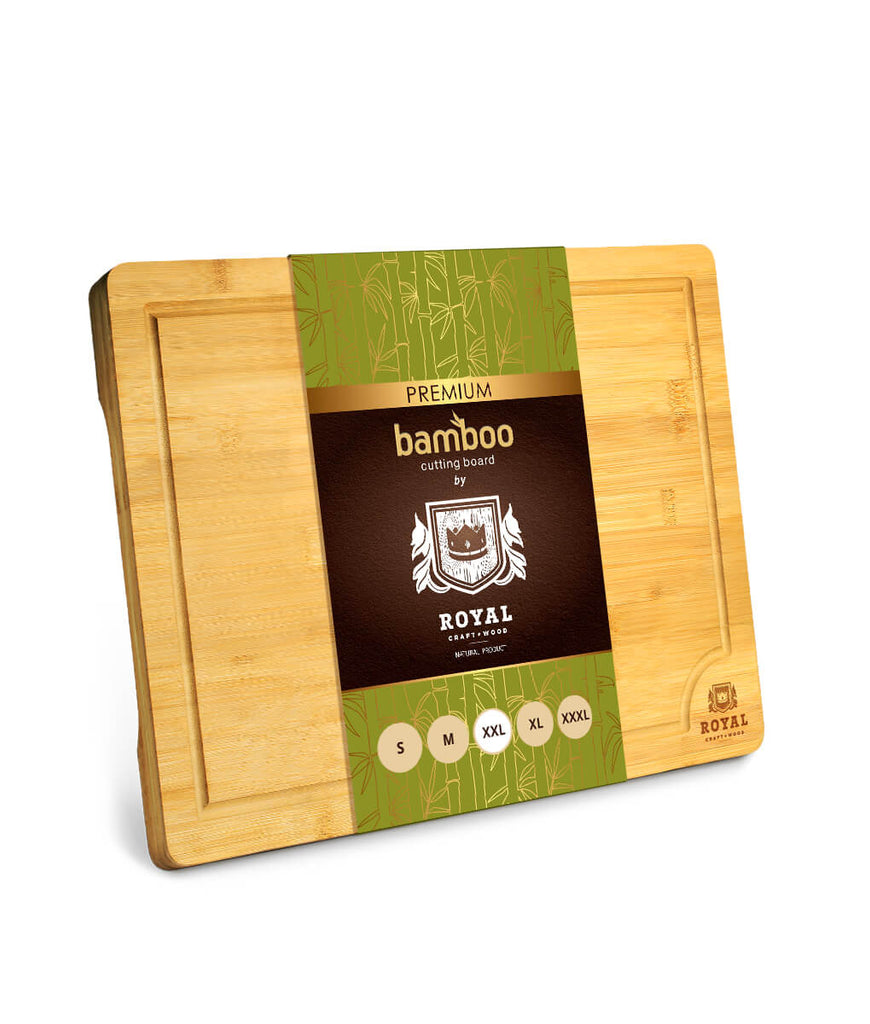 A foodie's dream, this XSpecial cutting board from the XSpecial Marketplace boasts a generous size of 20x14".