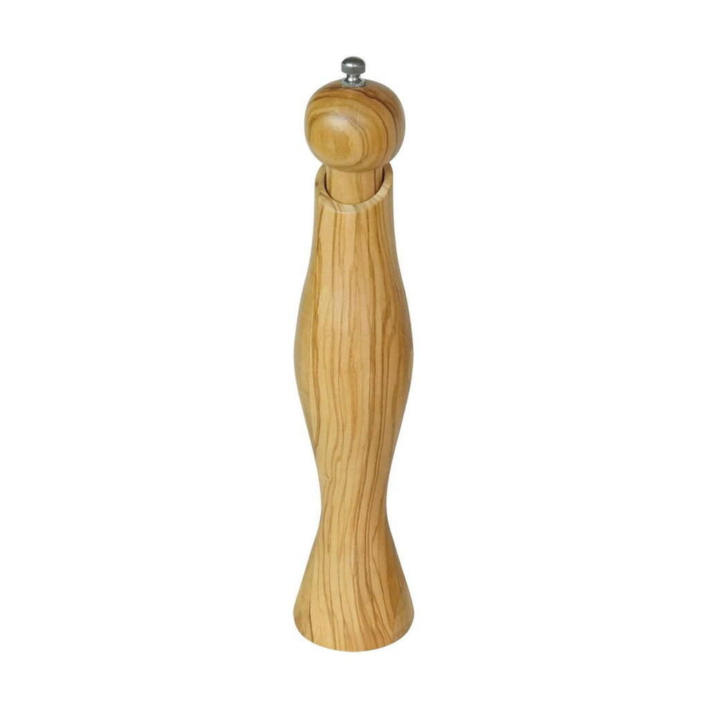 Meat Lovers will appreciate the OLIVEWOOD PEPPER MILL by Peterson Housewares & Artwares, displayed on a white background.