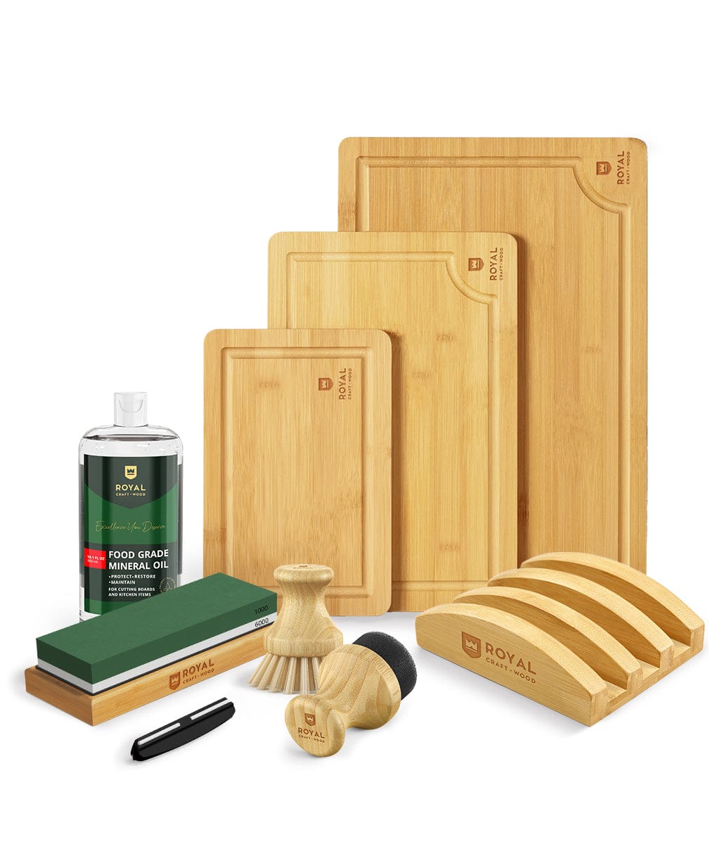 Royal Craft Wood Cutting Board XL 18x12 Natural