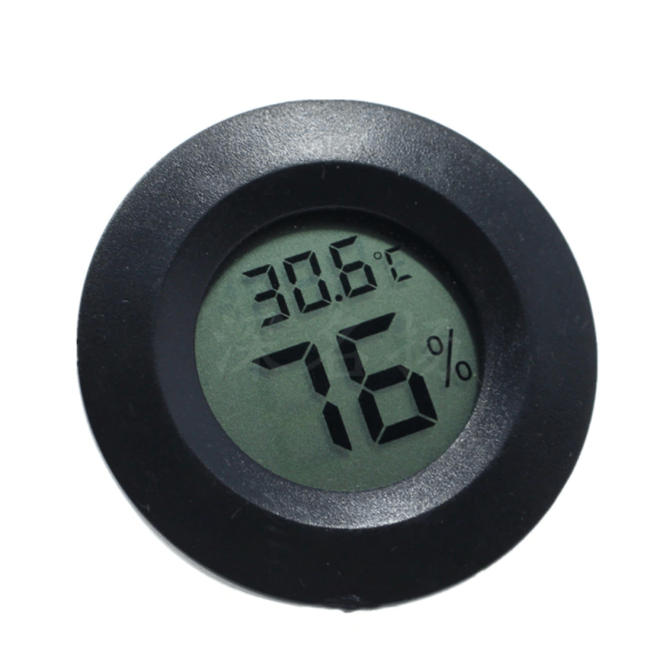 A Digital Hygrometer for Foodies by DryAgingBags™ on a white background.