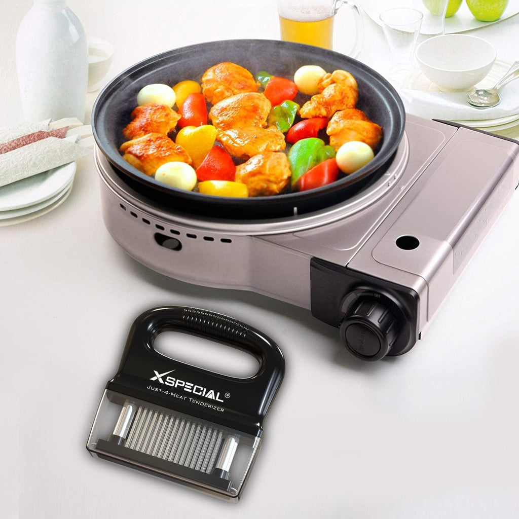 A deluxe Blade Meat Tenderizer Tool for Foodies and Meat Lovers, branded as XSpecial.