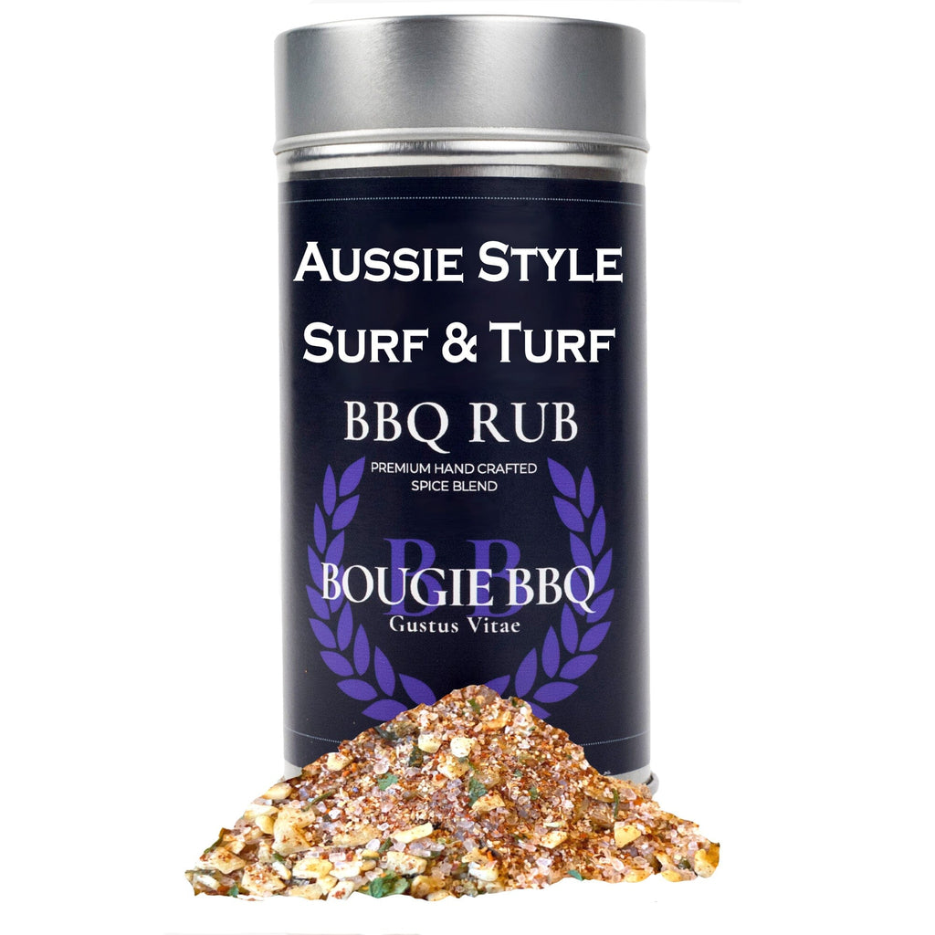 Gustus Vitae Aussie Style Surf & Turf BBQ Seasoning.
