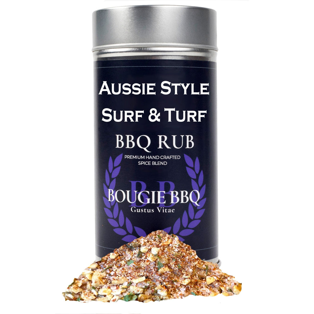 Gustus Vitae Aussie Style Surf & Turf BBQ Seasoning.
