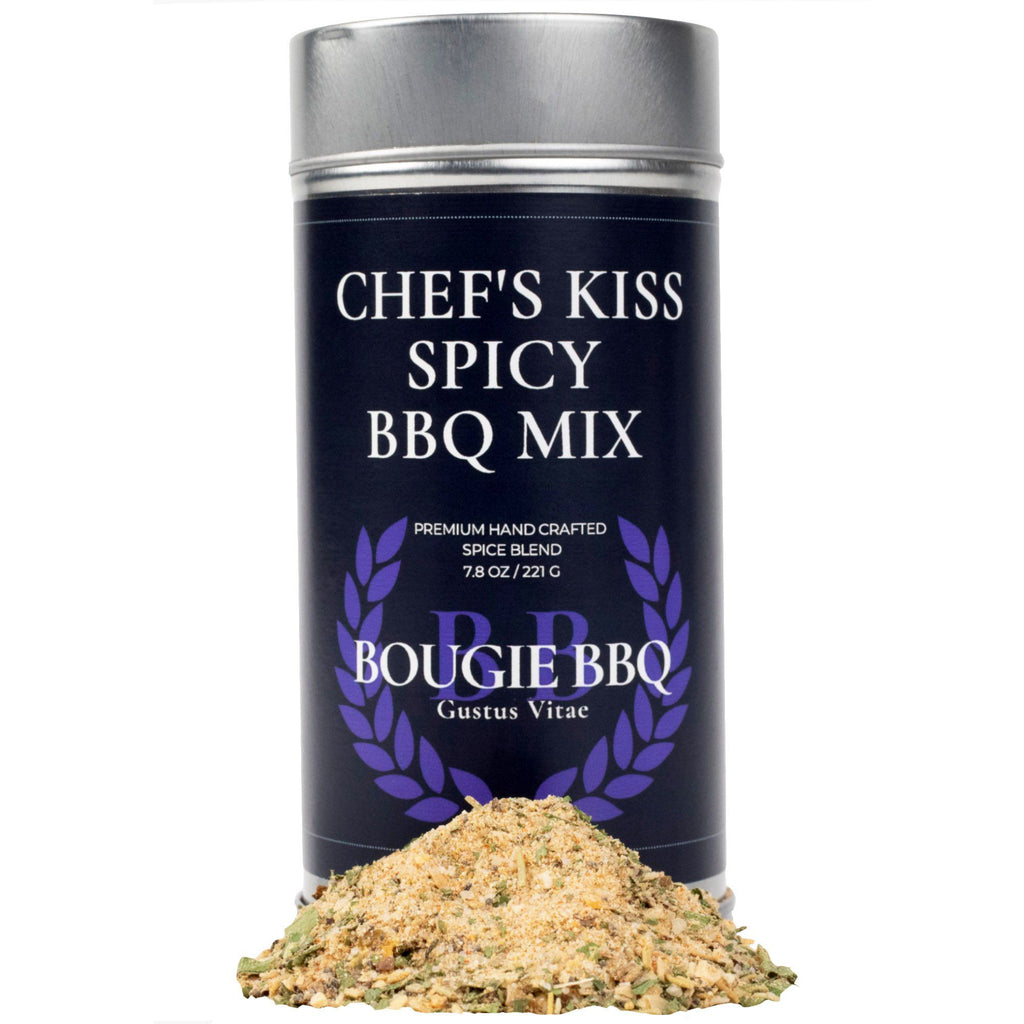 Gourmet Chef's Kiss Spicy BBQ Mix by Gustus Vitae.