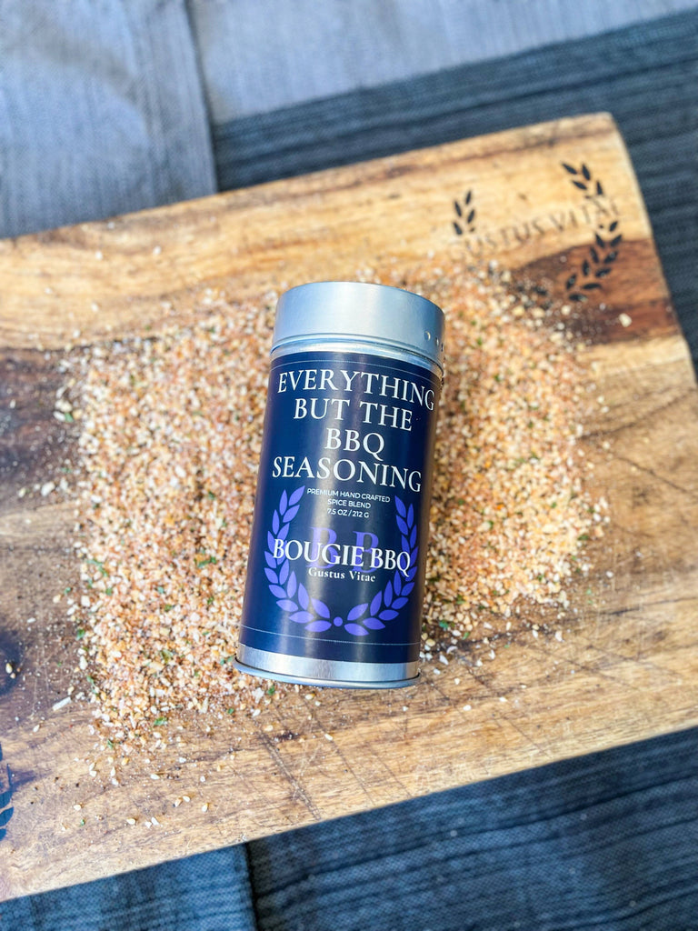 Everything you need to know about Everything But The BBQ Seasoning by Gustus Vitae for BBQ excellence.