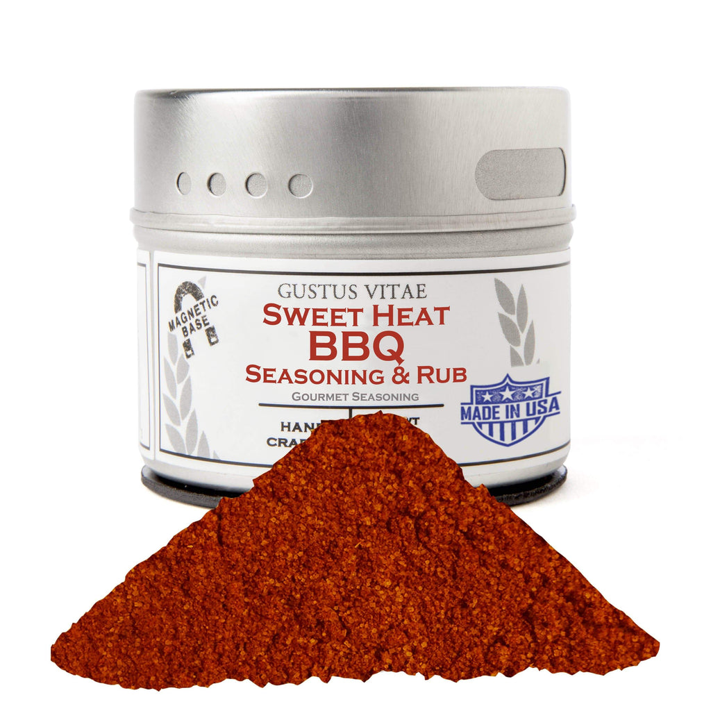 Sweet Heat BBQ Seasoning & Rub by Gustus Vitae.