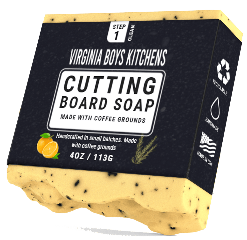 Virginia Boys Kitchens Clean & Care Kit for Wood Cutting Boards, perfect for foodies and includes XSpecial blade meat tenderizer tool.